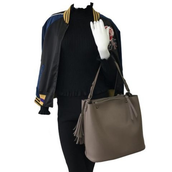 Niccola Taupe Shoulder Bag - Picture 5 of 7